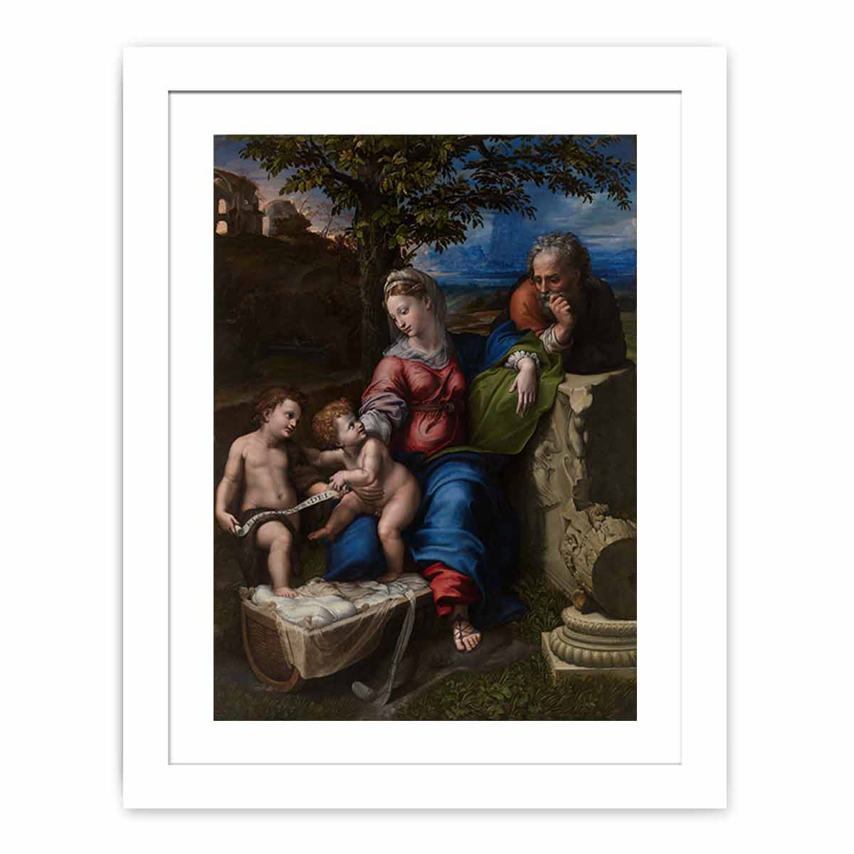 Holy Family below the Oak By Raphael