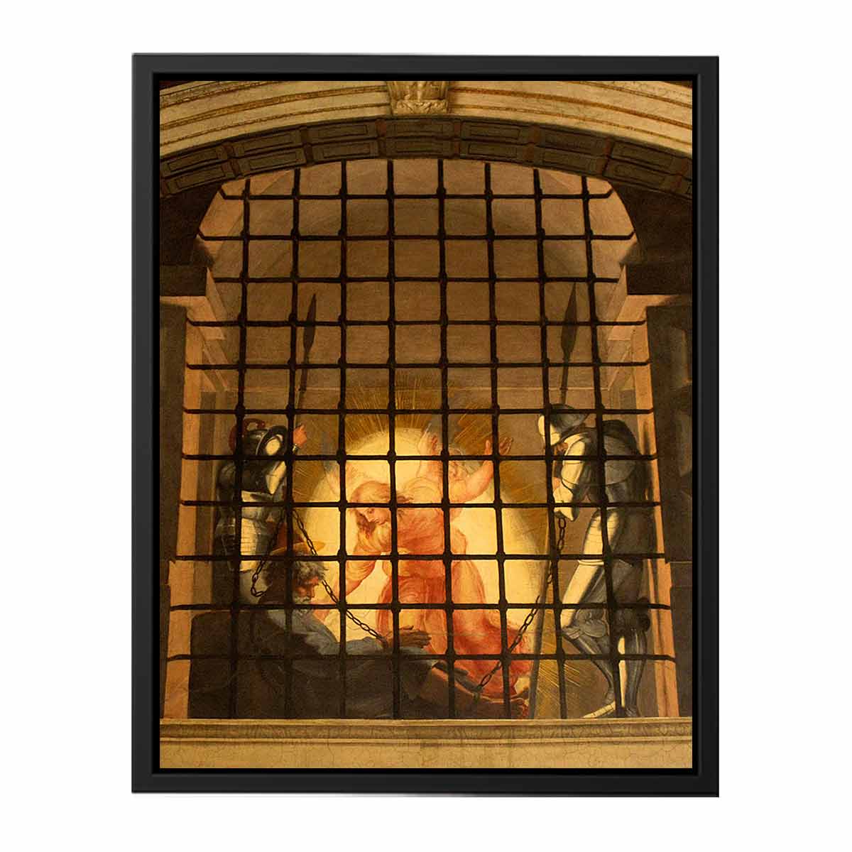 The Liberation of St Peter (detail) By Raphael