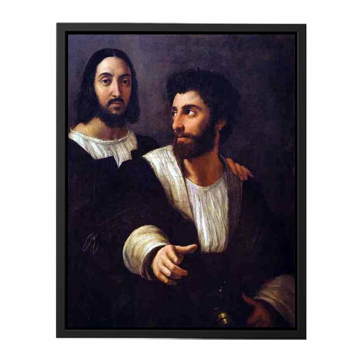 Self-Portrait with a Friend By Raphael