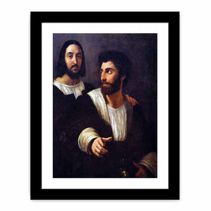 Self-Portrait with a Friend By Raphael