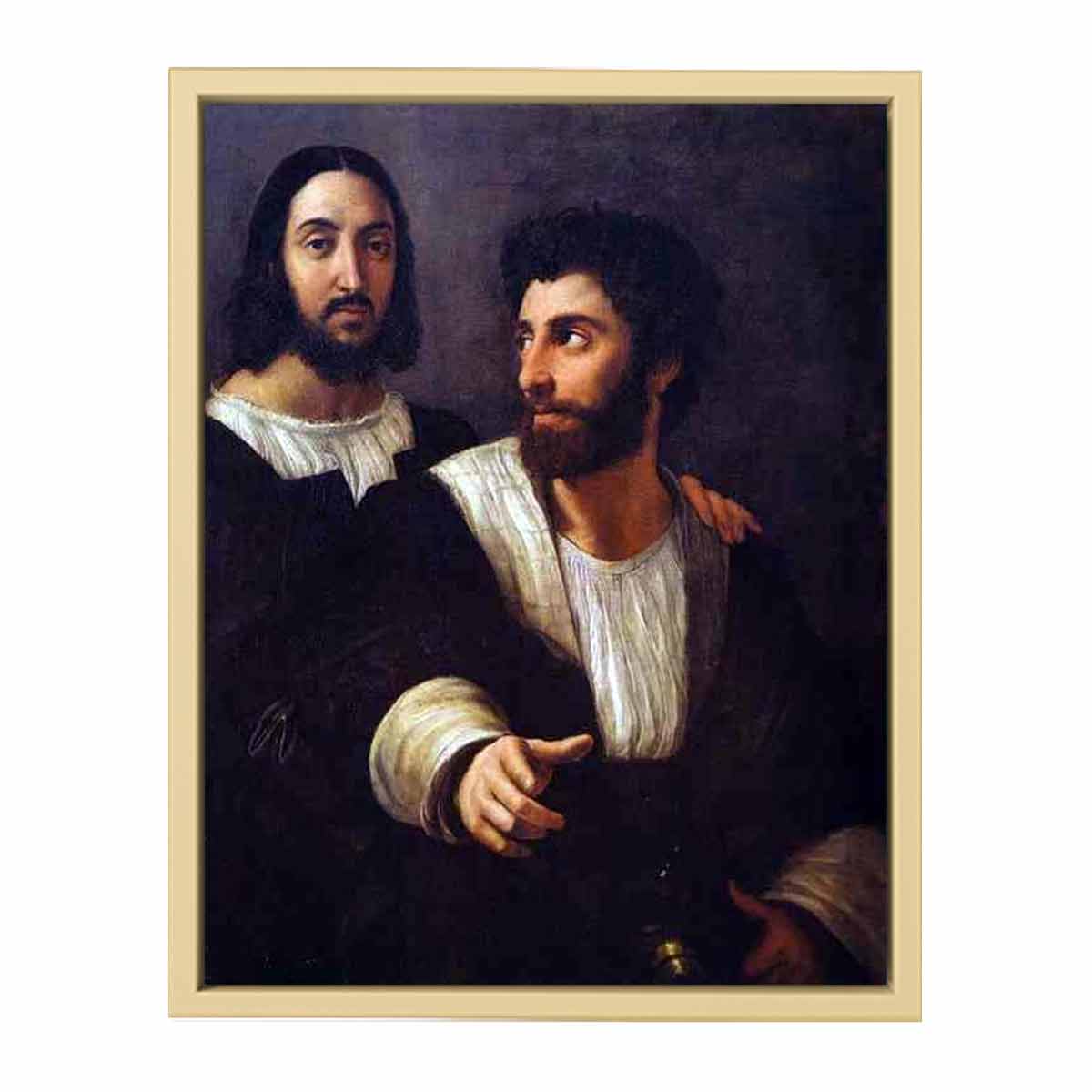 Self-Portrait with a Friend By Raphael