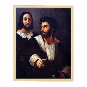 Self-Portrait with a Friend By Raphael