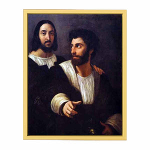 Self-Portrait with a Friend By Raphael