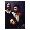 Self-Portrait with a Friend By Raphael