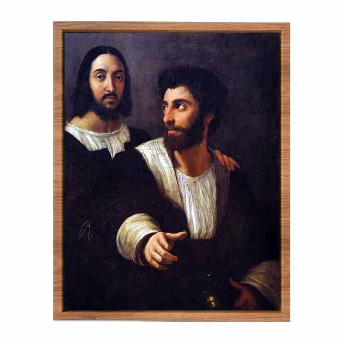 Self-Portrait with a Friend By Raphael