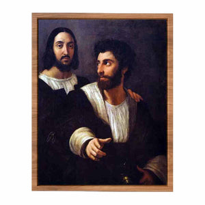 Self-Portrait with a Friend By Raphael
