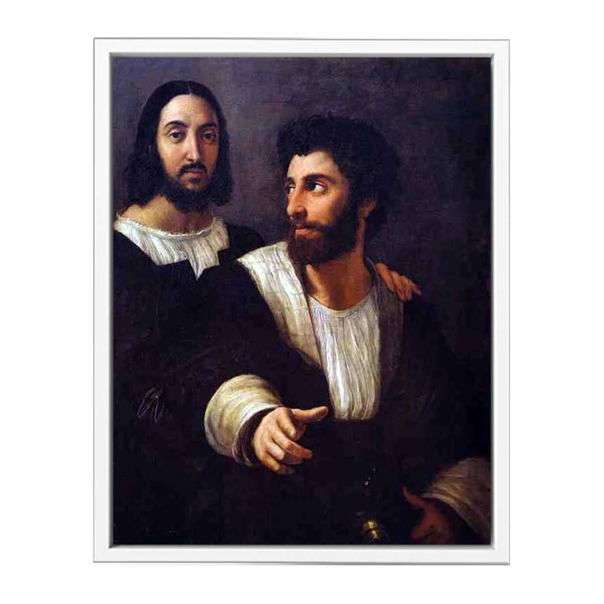 Self-Portrait with a Friend By Raphael