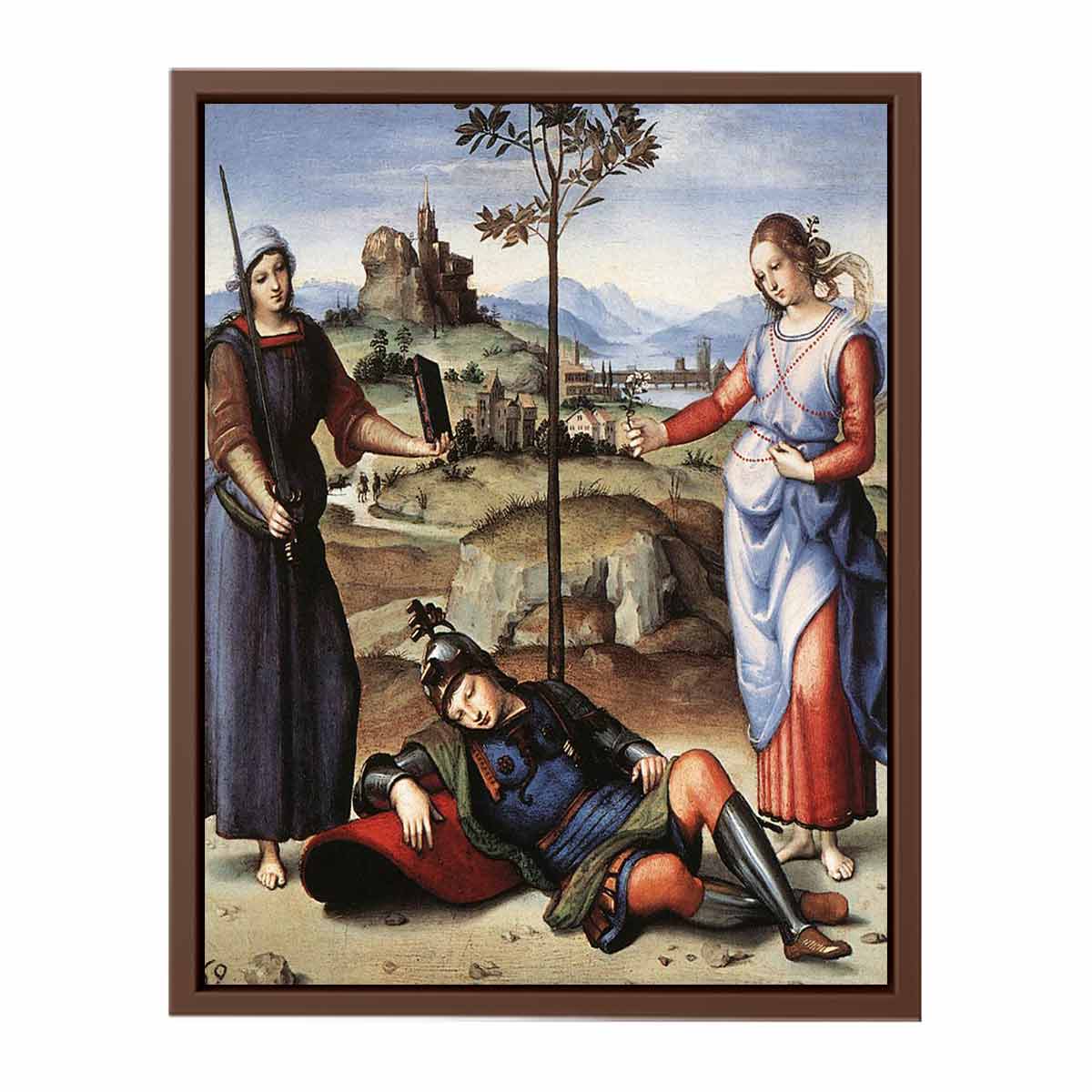Allegory (The Knight's Dream) By Raphael