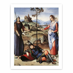 Allegory (The Knight's Dream) By Raphael
