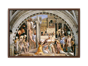 The Fire in the Borgo By Raphael