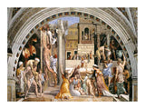 The Fire in the Borgo By Raphael artwork preview