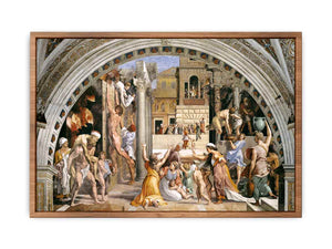 The Fire in the Borgo By Raphael
