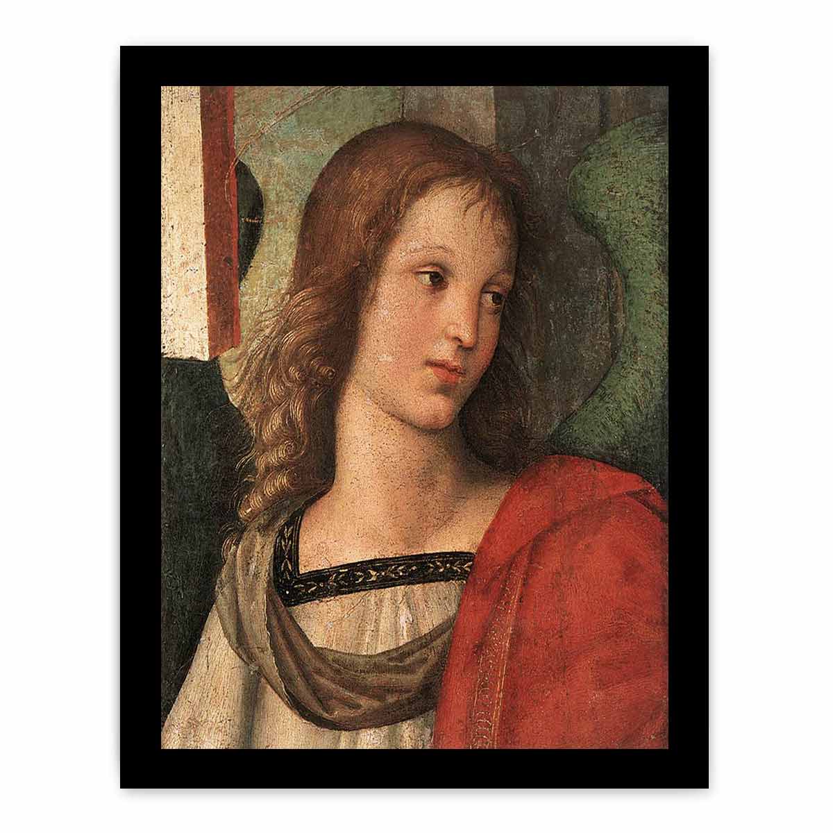 Angel (fragment of the Baronci Altarpiece) By Raphael