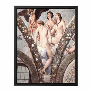 Cupid and The Three Graces By Raphael