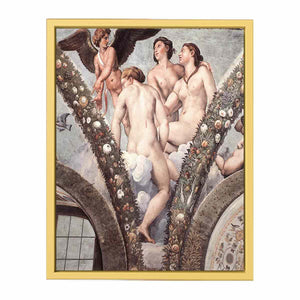 Cupid and The Three Graces By Raphael