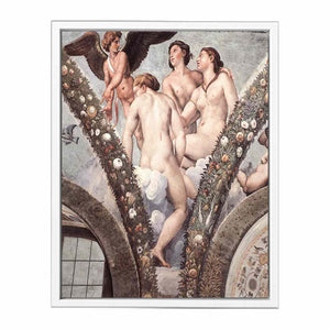 Cupid and The Three Graces By Raphael