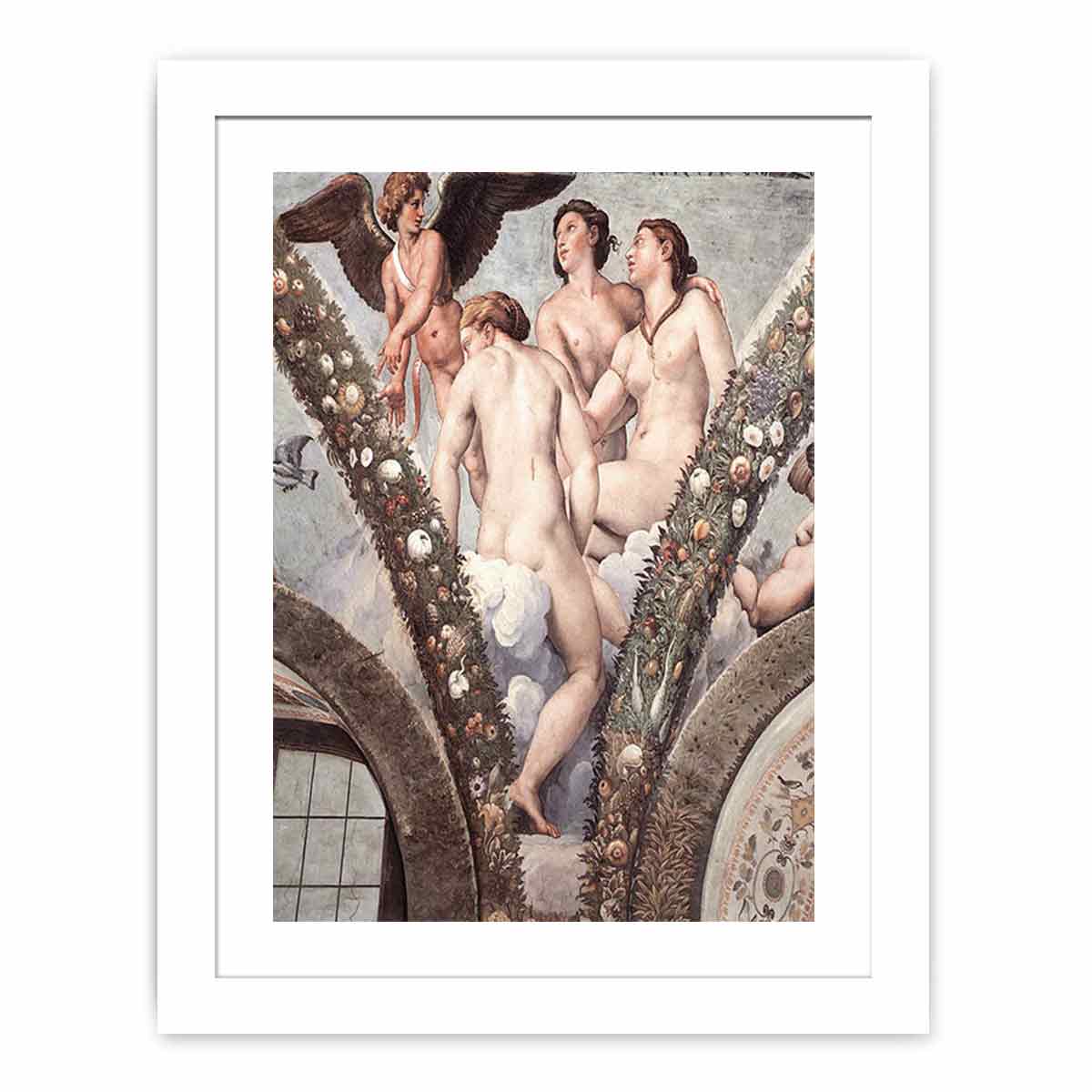 Cupid and The Three Graces By Raphael