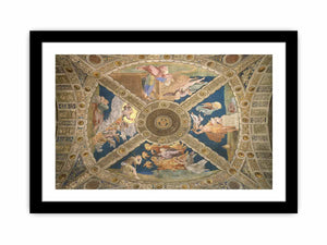 Ceiling of the Stanza di Eliodoro. By Raphael