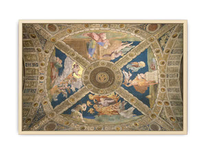 Ceiling of the Stanza di Eliodoro. By Raphael