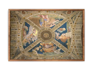 Ceiling of the Stanza di Eliodoro. By Raphael