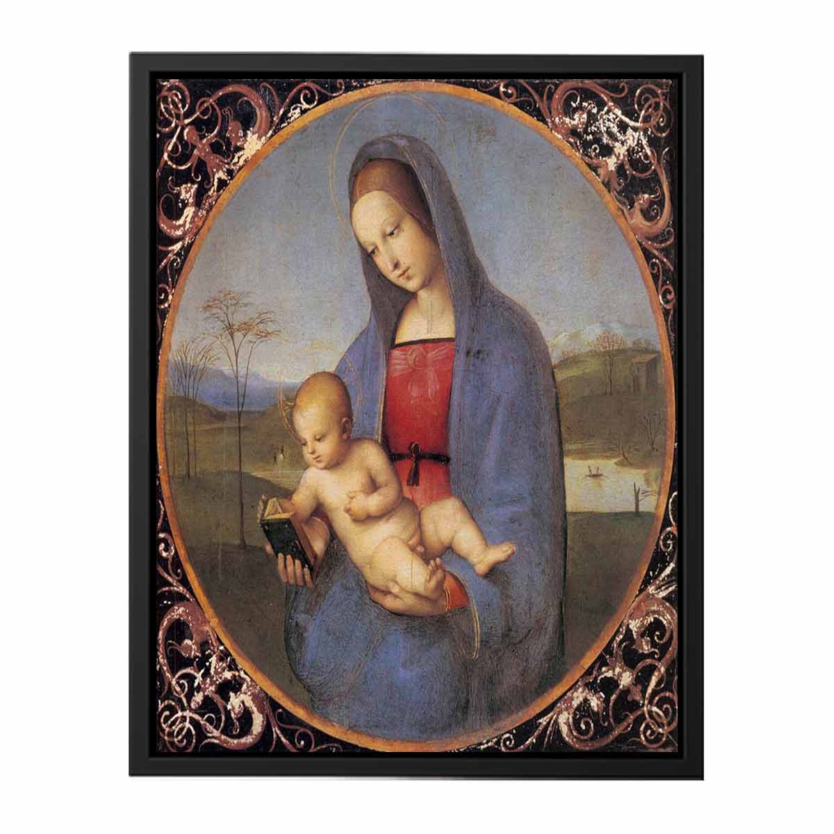Madonna with the Book (Conestabile Madonna) By Raphael