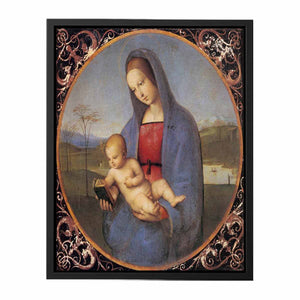 Madonna with the Book (Conestabile Madonna) By Raphael