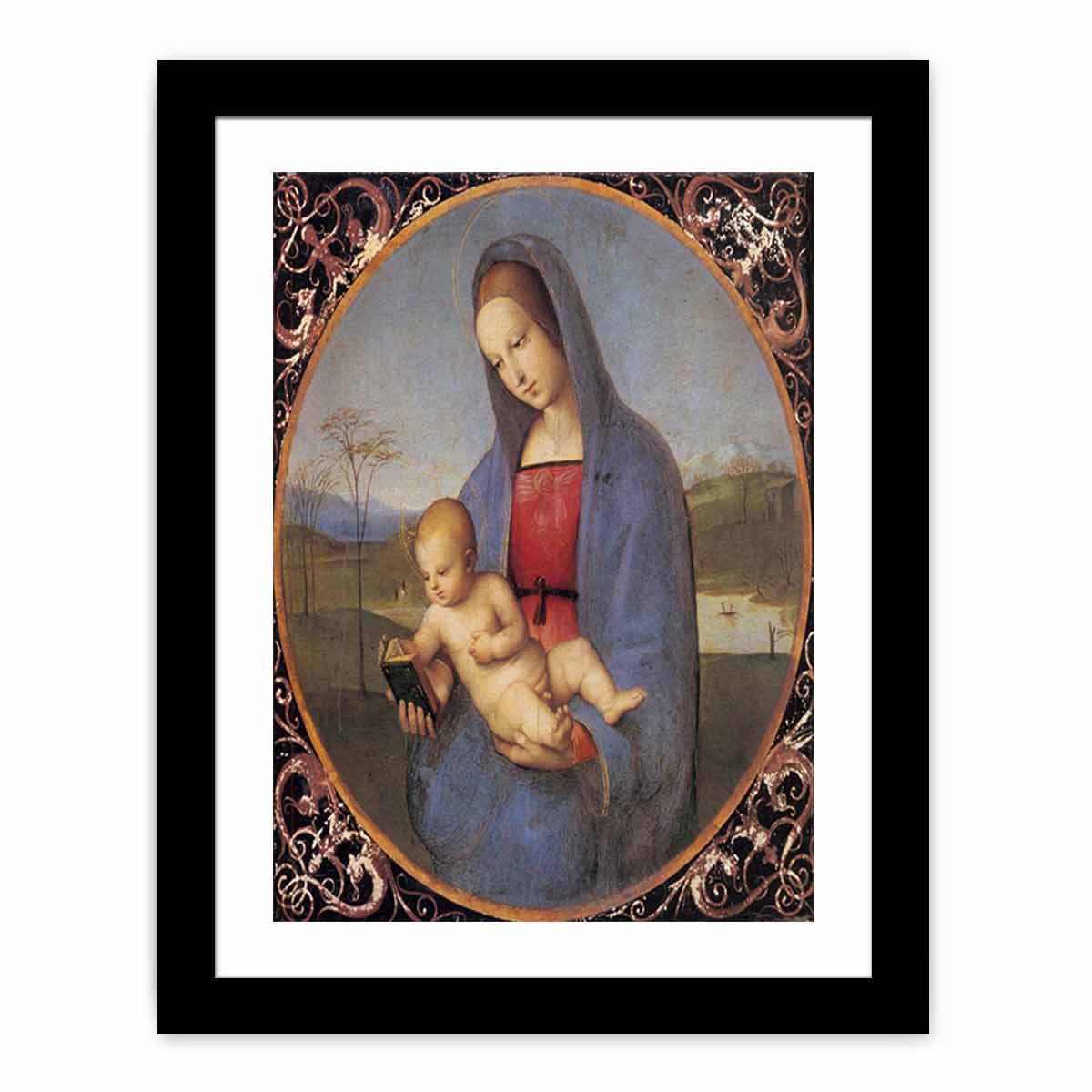 Madonna with the Book (Conestabile Madonna) By Raphael