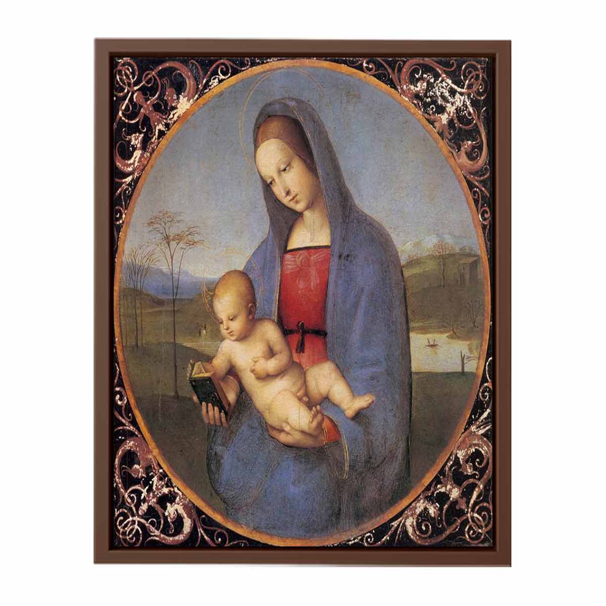 Madonna with the Book (Conestabile Madonna) By Raphael