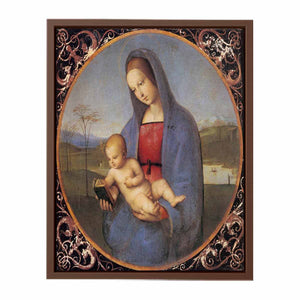 Madonna with the Book (Conestabile Madonna) By Raphael