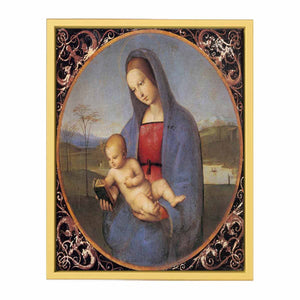 Madonna with the Book (Conestabile Madonna) By Raphael