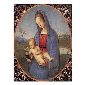 Madonna with the Book (Conestabile Madonna) By Raphael