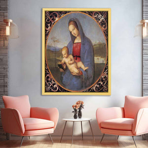 Madonna with the Book (Conestabile Madonna) By Raphael