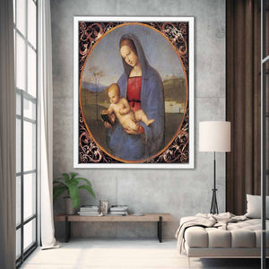 Madonna with the Book (Conestabile Madonna) By Raphael
