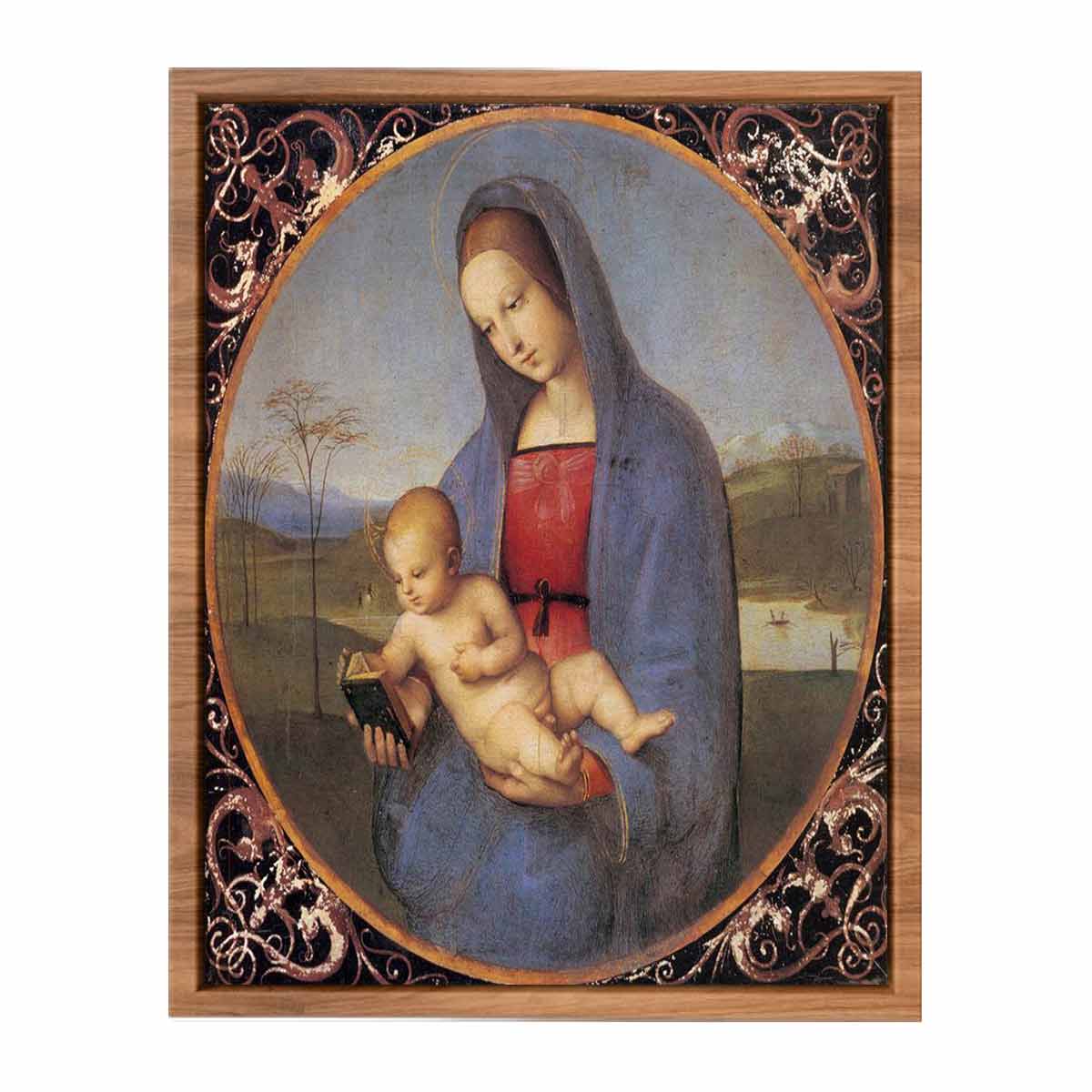 Madonna with the Book (Conestabile Madonna) By Raphael