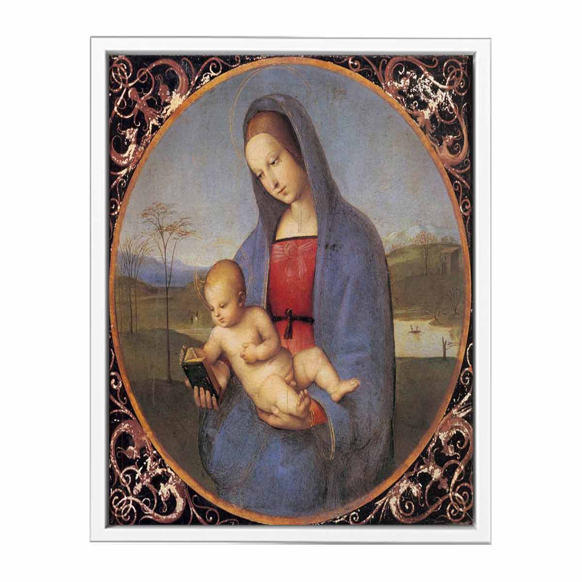 Madonna with the Book (Conestabile Madonna) By Raphael