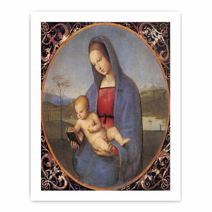 Madonna with the Book (Conestabile Madonna) By Raphael