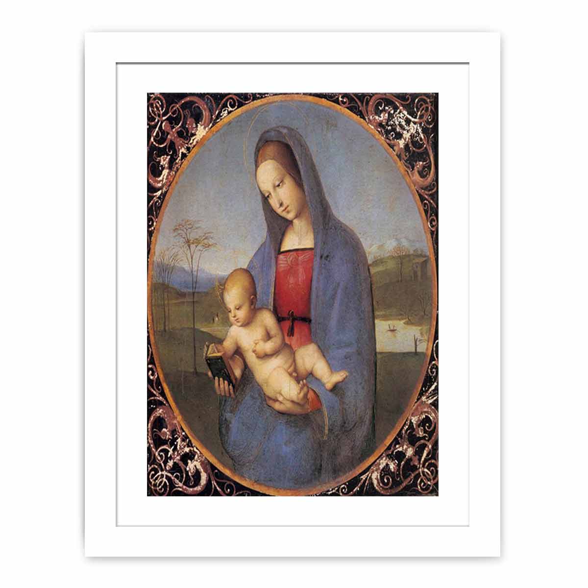 Madonna with the Book (Conestabile Madonna) By Raphael