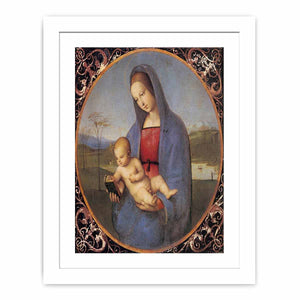 Madonna with the Book (Conestabile Madonna) By Raphael