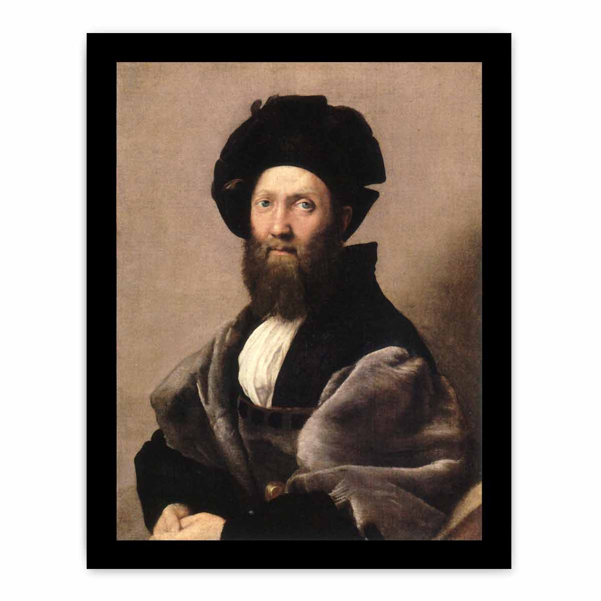 Portrait of Baldassare Castiglione Edit this at Wikidata By Raphael