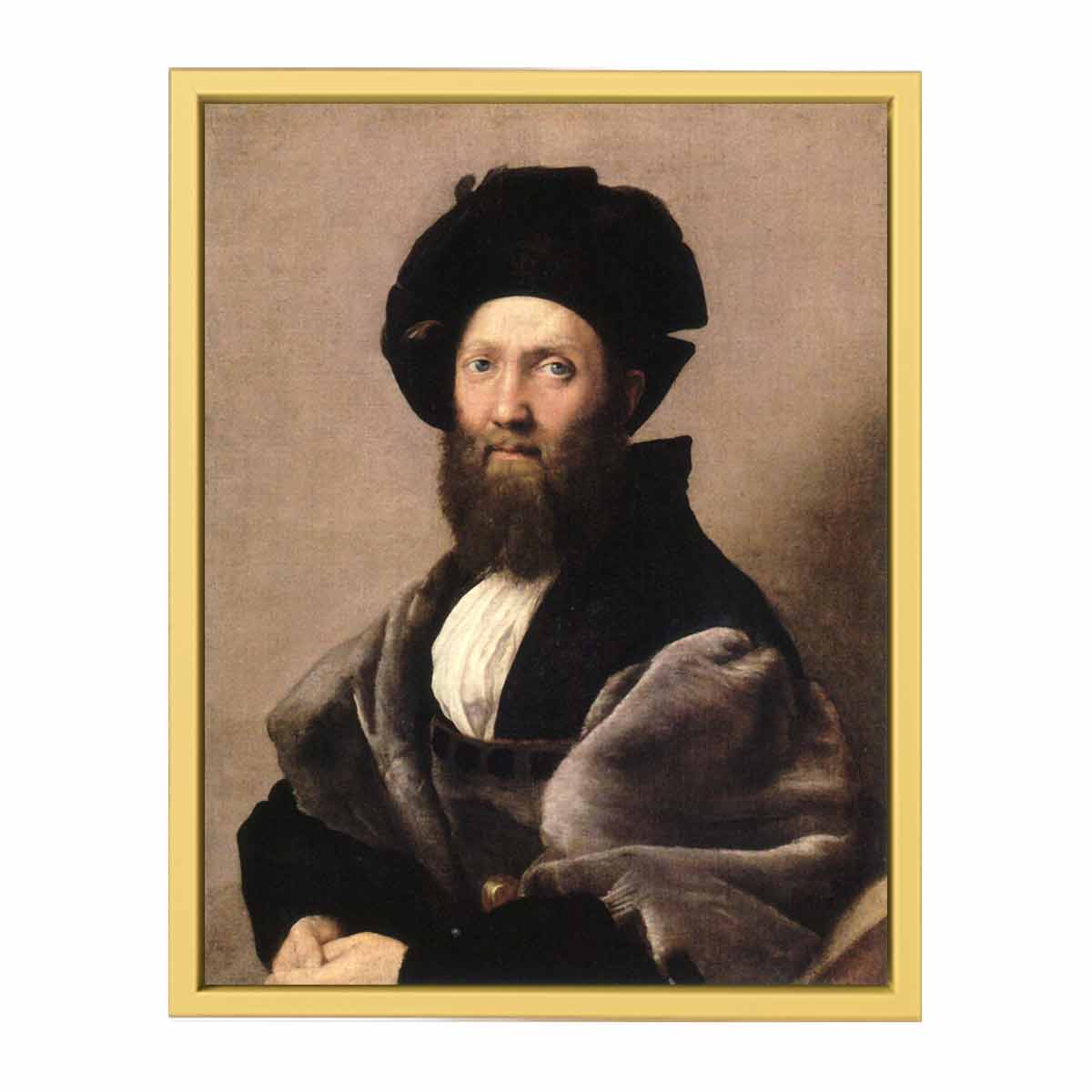 Portrait of Baldassare Castiglione Edit this at Wikidata By Raphael