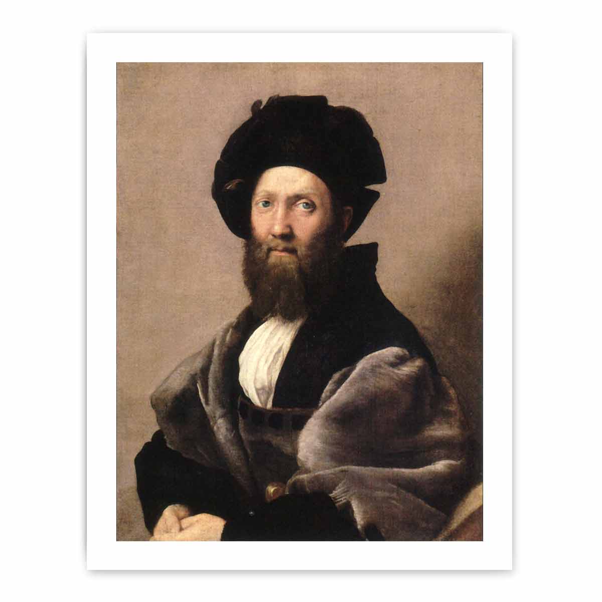 Portrait of Baldassare Castiglione Edit this at Wikidata By Raphael