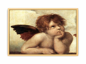 The Sistine Madonna (detail) By Raphael
