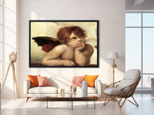 The Sistine Madonna (detail) By Raphael