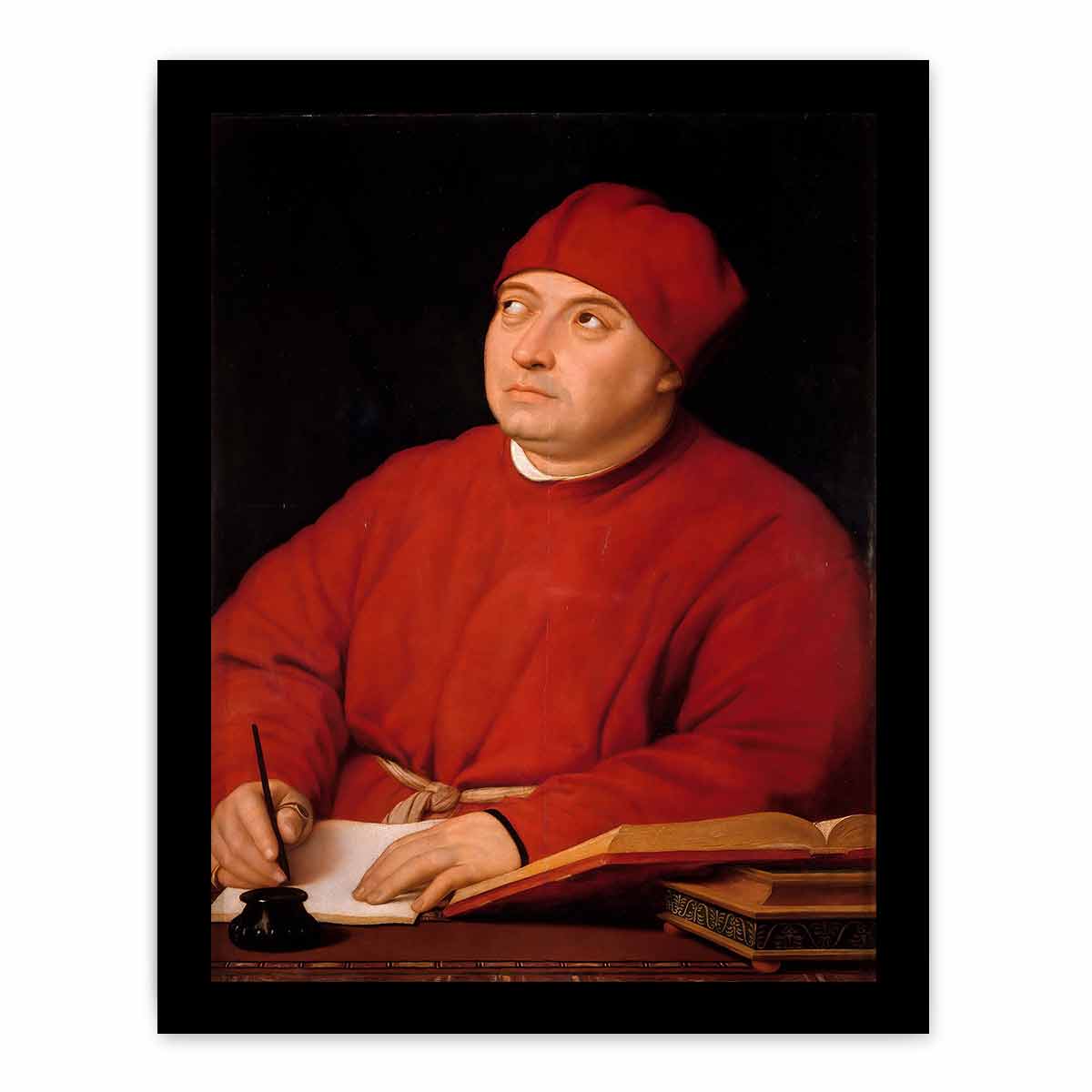 Portrait of Tommaso Inghirami, called Fedra By Raphael