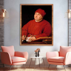 Portrait of Tommaso Inghirami, called Fedra By Raphael