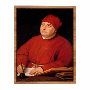 Portrait of Tommaso Inghirami, called Fedra By Raphael