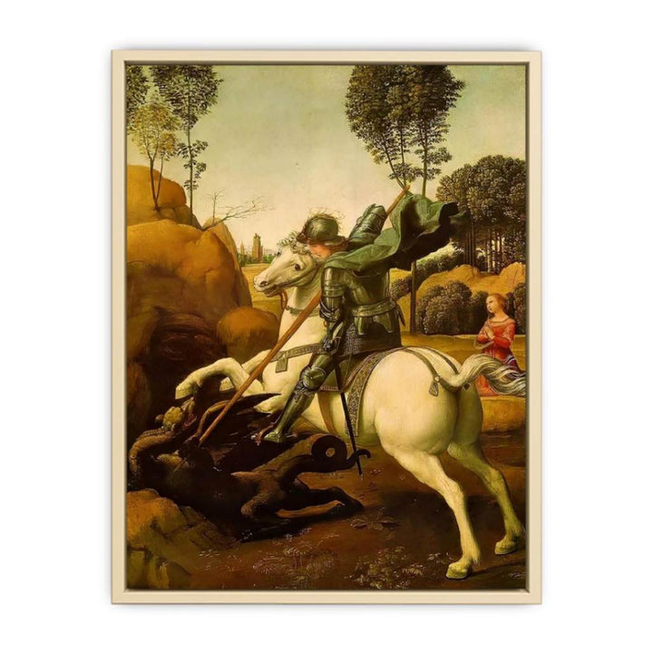 Saint George and the Dragon by Raphael