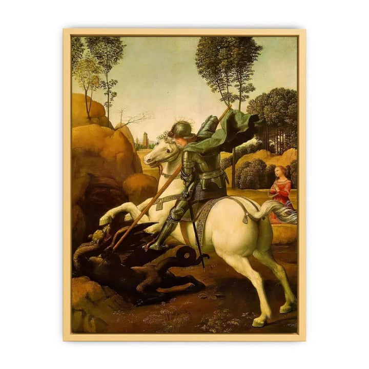 Saint George and the Dragon by Raphael