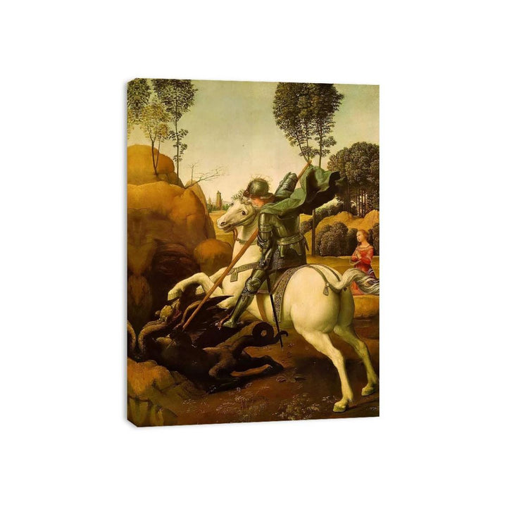 Saint George and the Dragon by Raphael