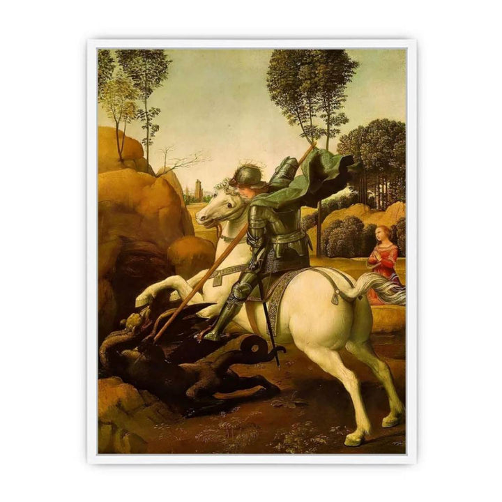 Saint George and the Dragon by Raphael